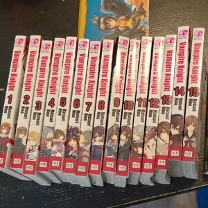 Vampire Knight Manga Volumes 1-15